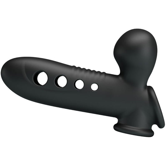 PRETTY LOVE Crane penis sleeve med airbag i svart
