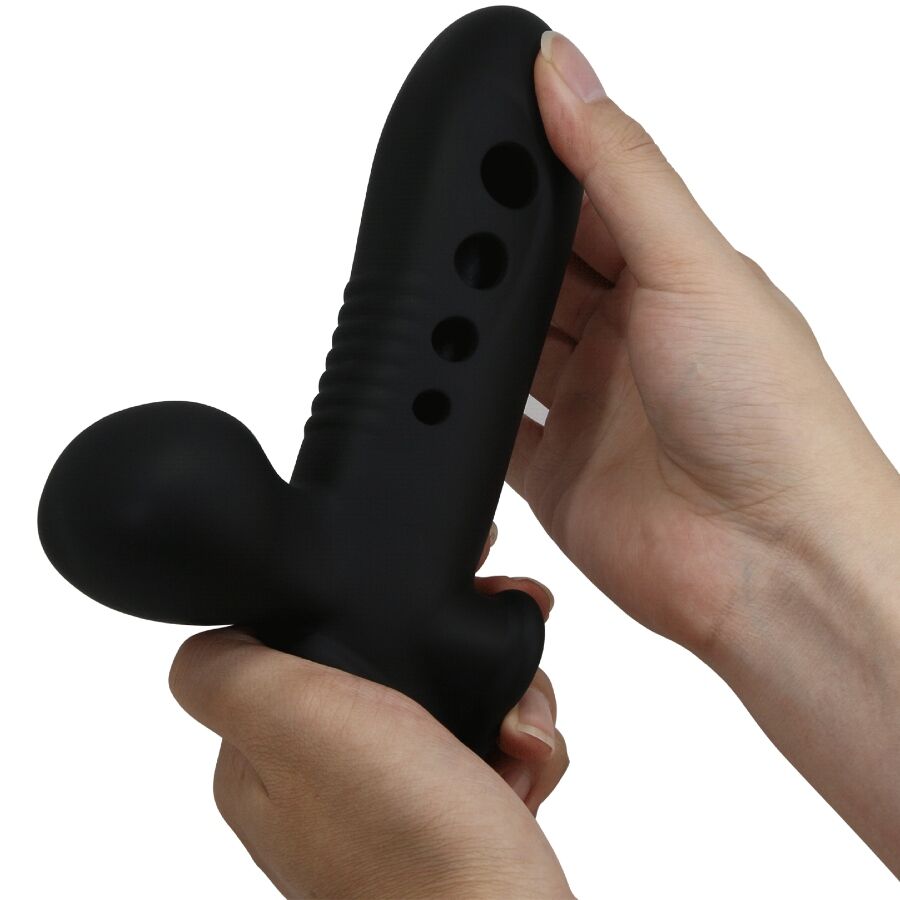PRETTY LOVE Crane penis sleeve med airbag i svart