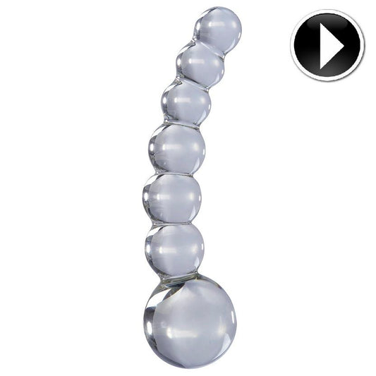 ICICLES N. 66 Transparent Massager i kristall