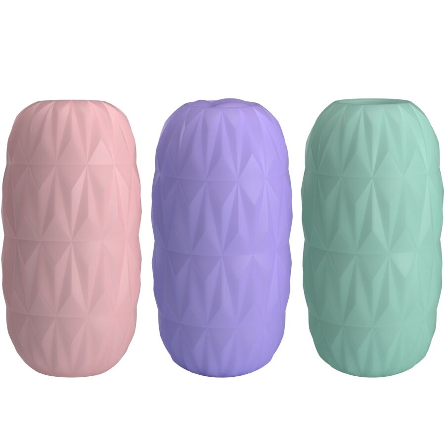 Pretty Love ATHENA Egg Stroker med tre olika tunnlar
