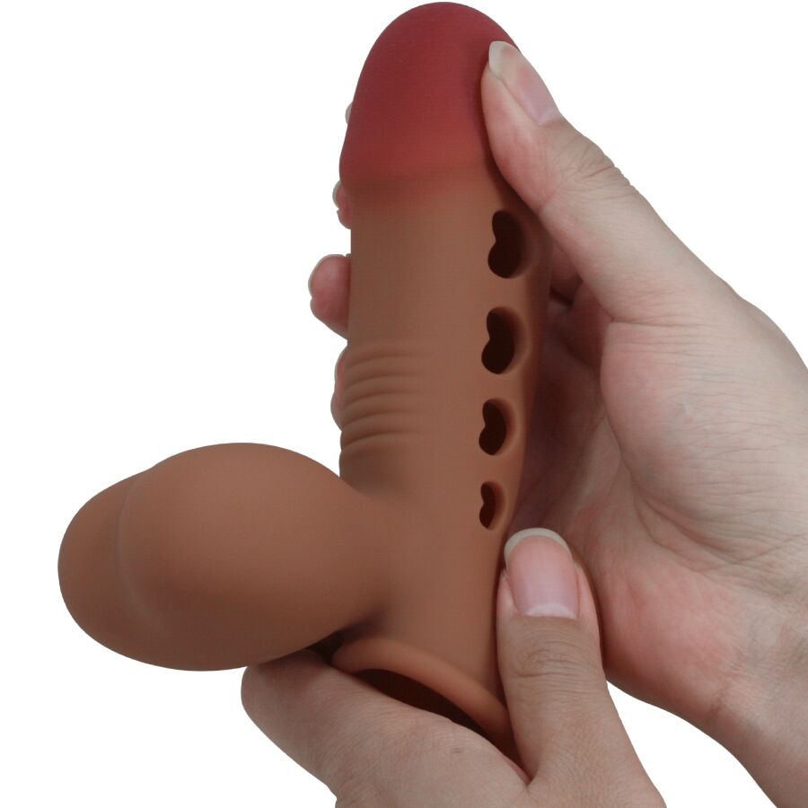 PRETTY LOVE Tyronn penis sleeve med airbag