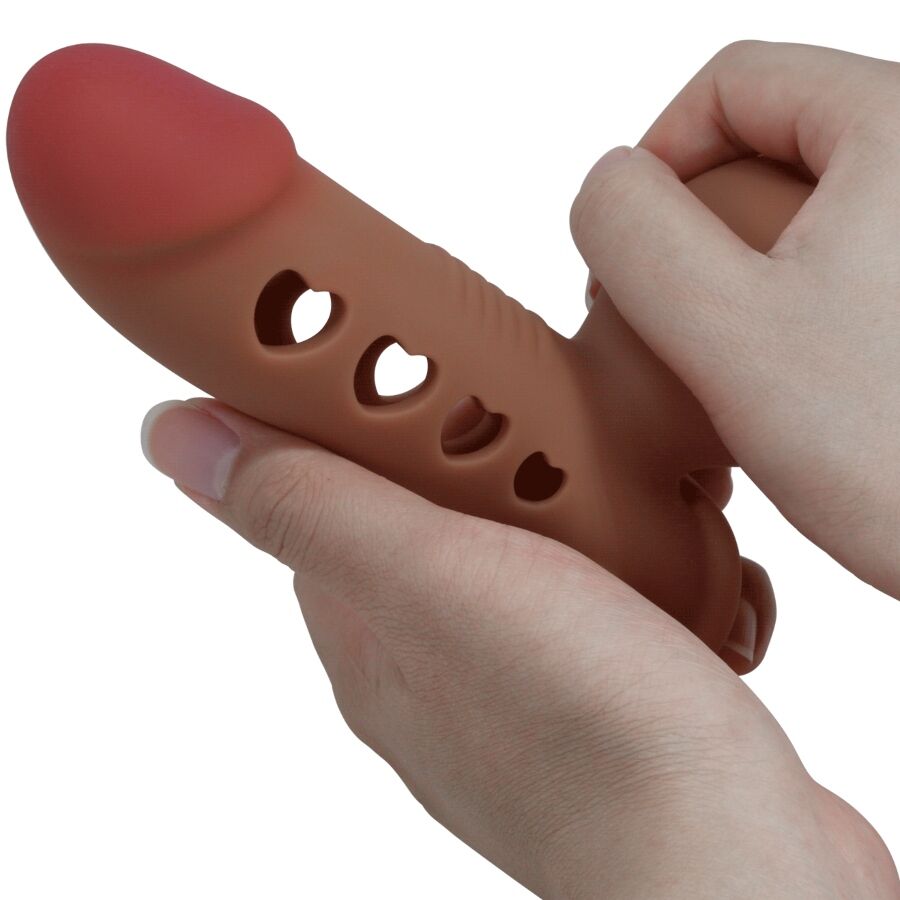 PRETTY LOVE Tyronn penis sleeve med airbag