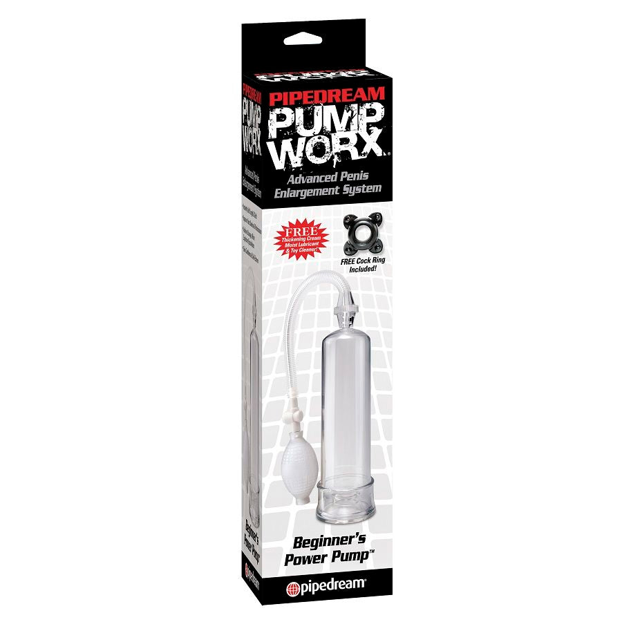 PUMP WORX Beginner Power Pump Clear - transparent pump