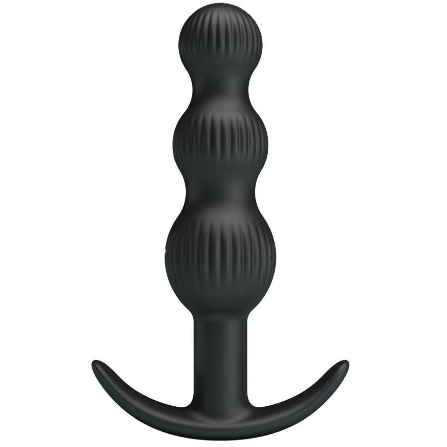 PRETTY LOVE Sidney anal vibrator i svart med 10 vibrationslägen