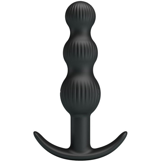 PRETTY LOVE Sidney anal vibrator i svart med 10 vibrationslägen