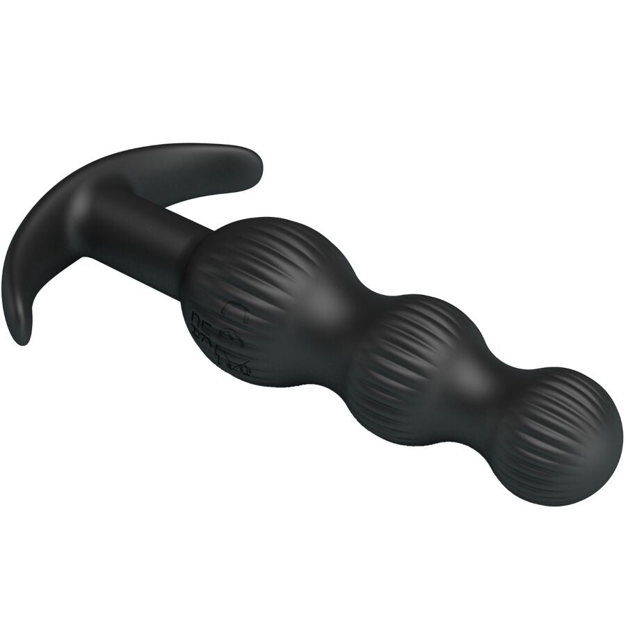 PRETTY LOVE Sidney anal vibrator i svart med 10 vibrationslägen