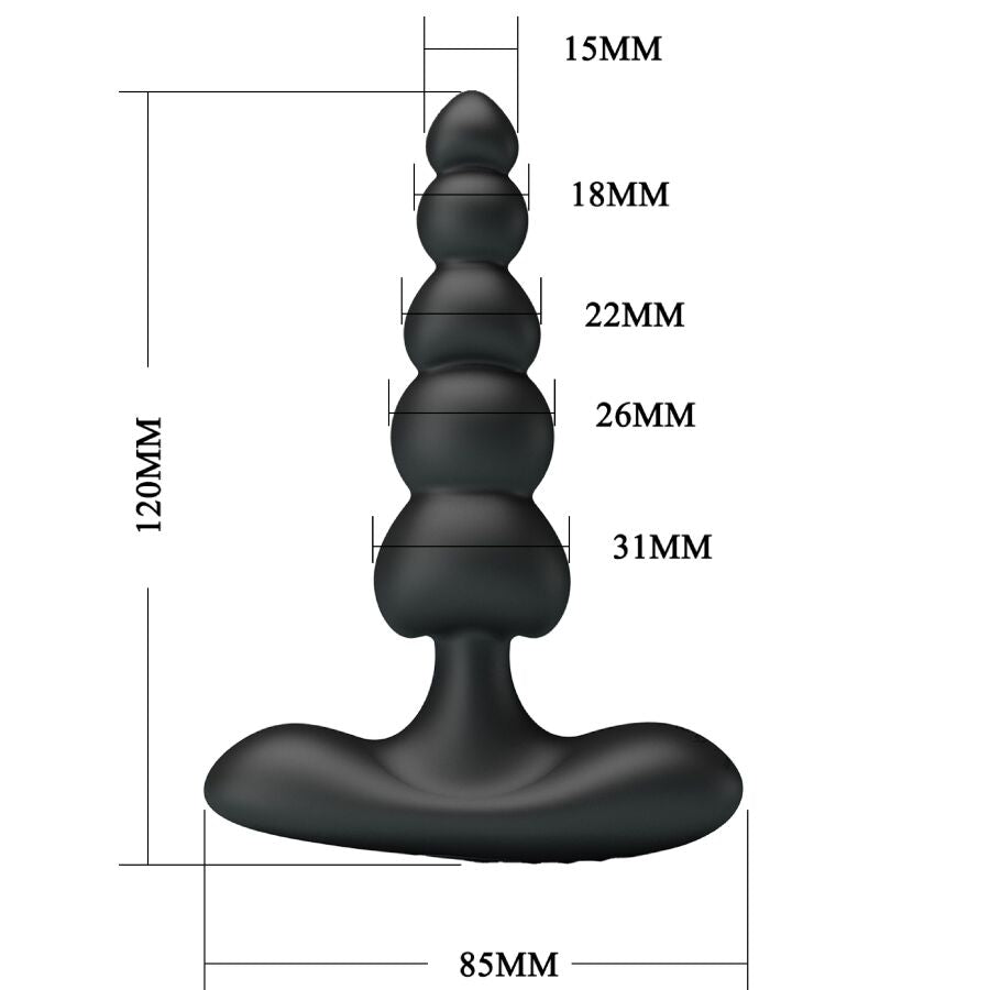 PRETTY LOVE Corban anal vibrator med 10 vibrationslägen