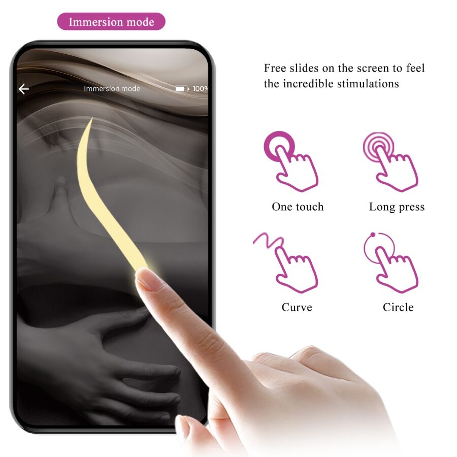 PRETTY LOVE - LEVIATHAN APP-KONTROLLERAD VIBRATOR LILA