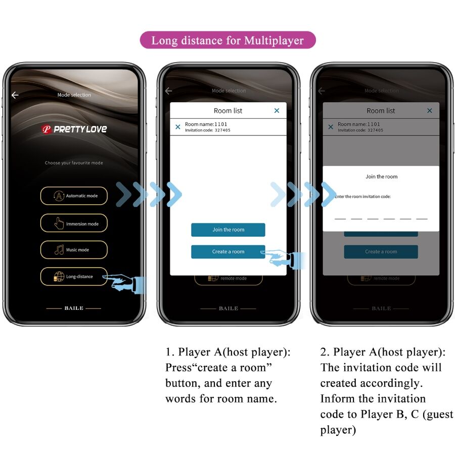 PRETTY LOVE - LEVIATHAN APP-KONTROLLERAD VIBRATOR LILA