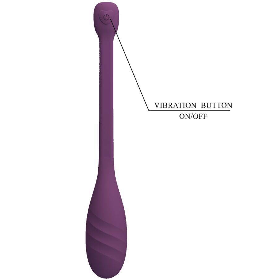 PRETTY LOVE - LEVIATHAN APP-KONTROLLERAD VIBRATOR LILA