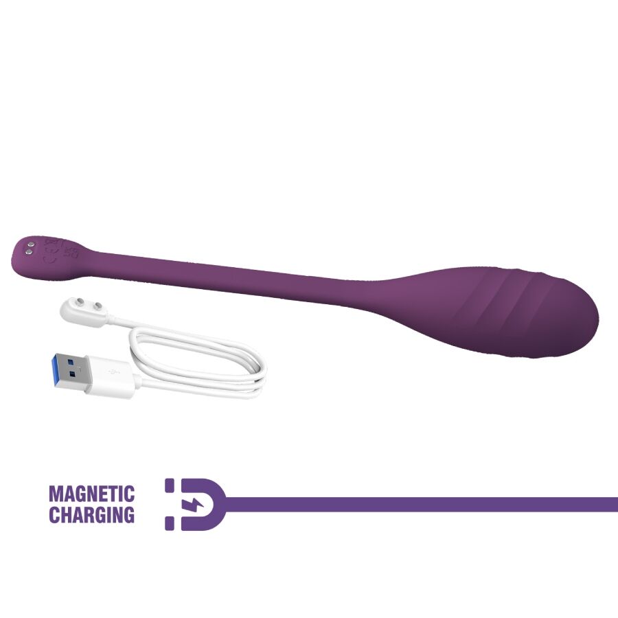 PRETTY LOVE - LEVIATHAN APP-KONTROLLERAD VIBRATOR LILA