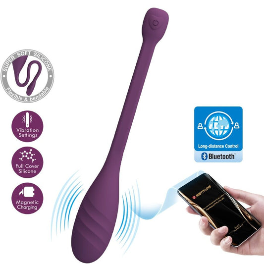 PRETTY LOVE Leviathan app-kontrollerad vibrator i lila