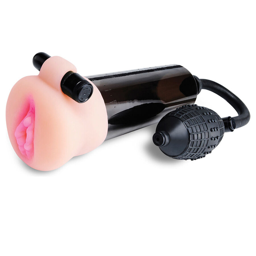 PUMP WORX sugpump med masturbator i resekit