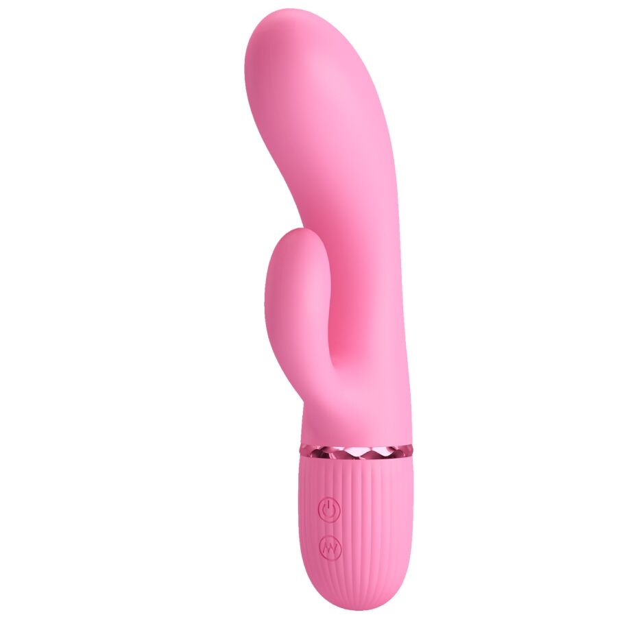 PRETTY LOVE Marski Rabbit Vibrator i rosa silikon
