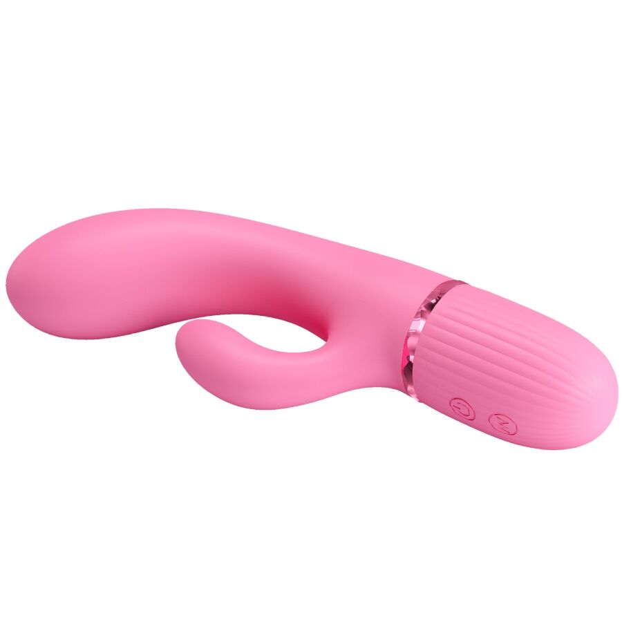 PRETTY LOVE Marski Rabbit Vibrator i rosa silikon