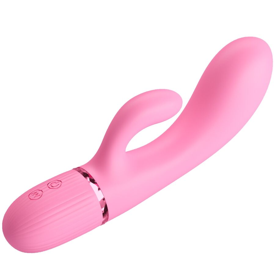 PRETTY LOVE Marski Rabbit Vibrator i rosa silikon