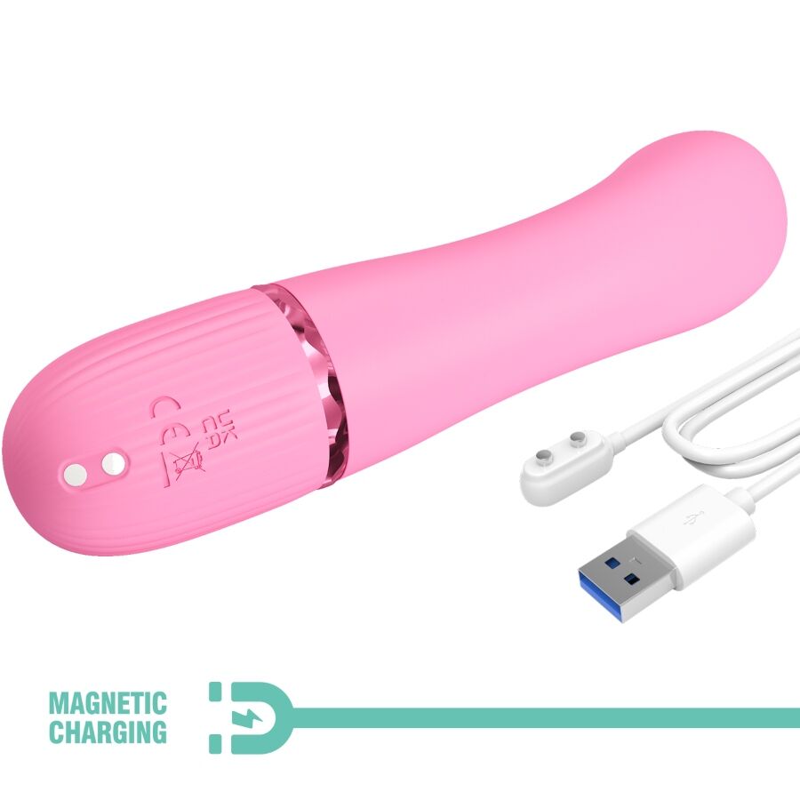 PRETTY LOVE Marski Rabbit Vibrator i rosa silikon