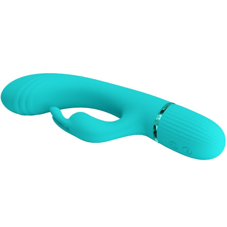 PRETTY LOVE Scocco vibrator rabbit i turkos