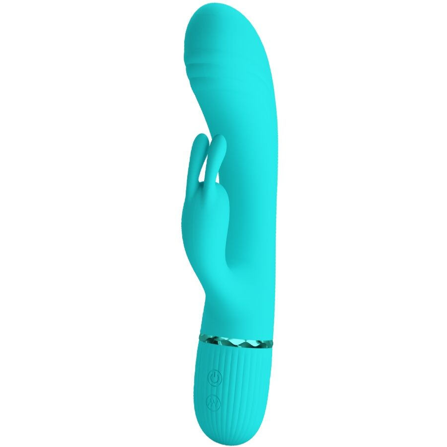 PRETTY LOVE Scocco vibrator rabbit i turkos