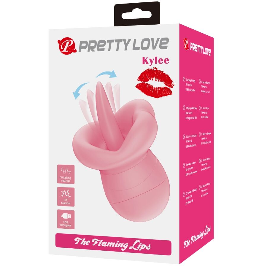 Pretty Love Kylee tungstimulator i nude pink