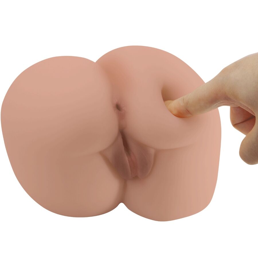 CRAZY BULL Bernace Ass Vibrator med realistisk vagina och anus