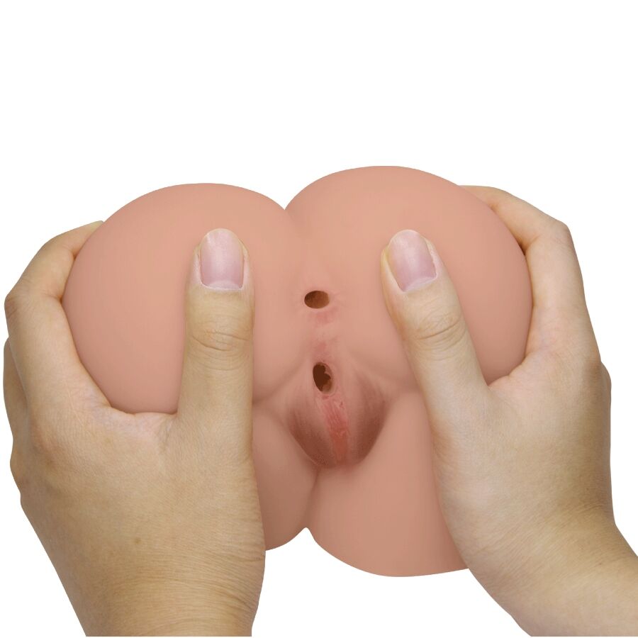 CRAZY BULL Bernace Ass Vibrator med realistisk vagina och anus