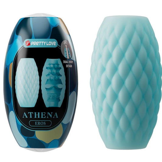 PRETTY LOVE Athena Eros silikonmasturbator i sky blue