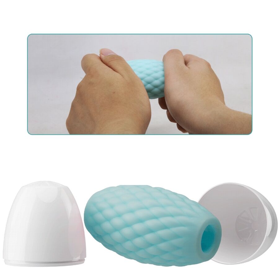 PRETTY LOVE Athena Eros silikonmasturbator i sky blue