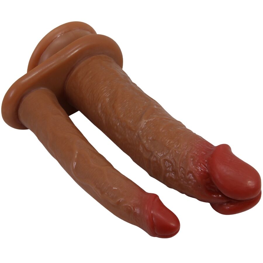 PRETTY LOVE GORAN dubbel-dildo med realistisk känsla
