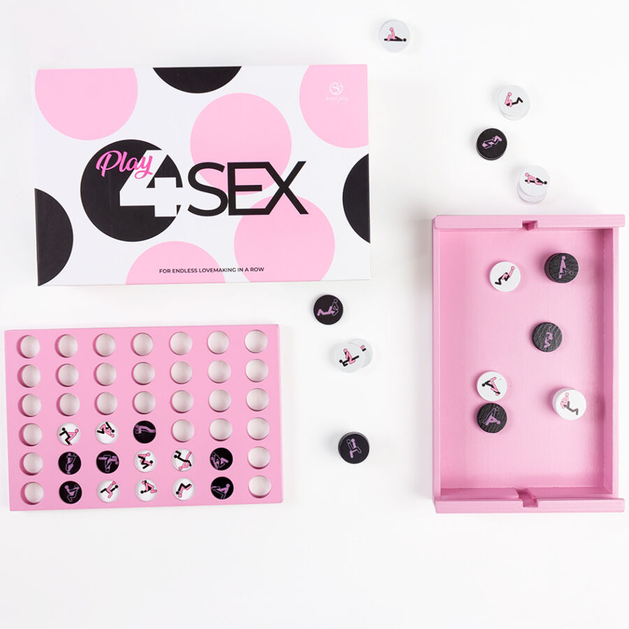 Spel med träbitar och Kama Sutra-positioner