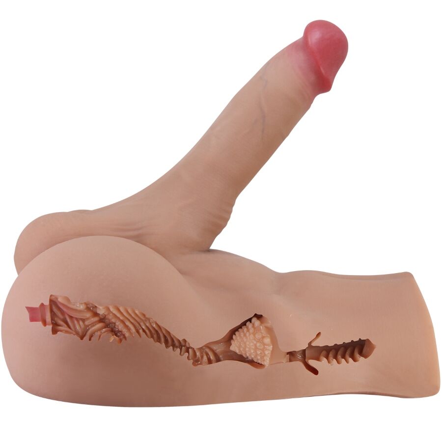 CRAZY BULL - RHYNE BACK REALISTISK NATURLIG MASTURBATOR