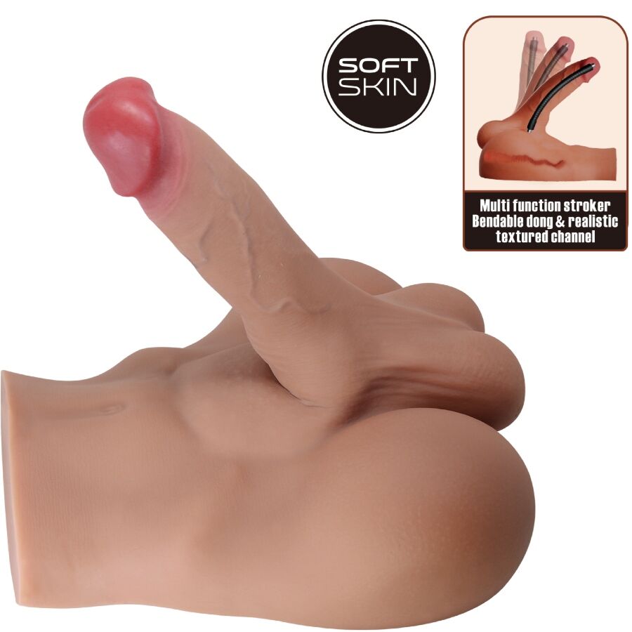 CRAZY BULL - RHYNE BACK REALISTISK NATURLIG MASTURBATOR