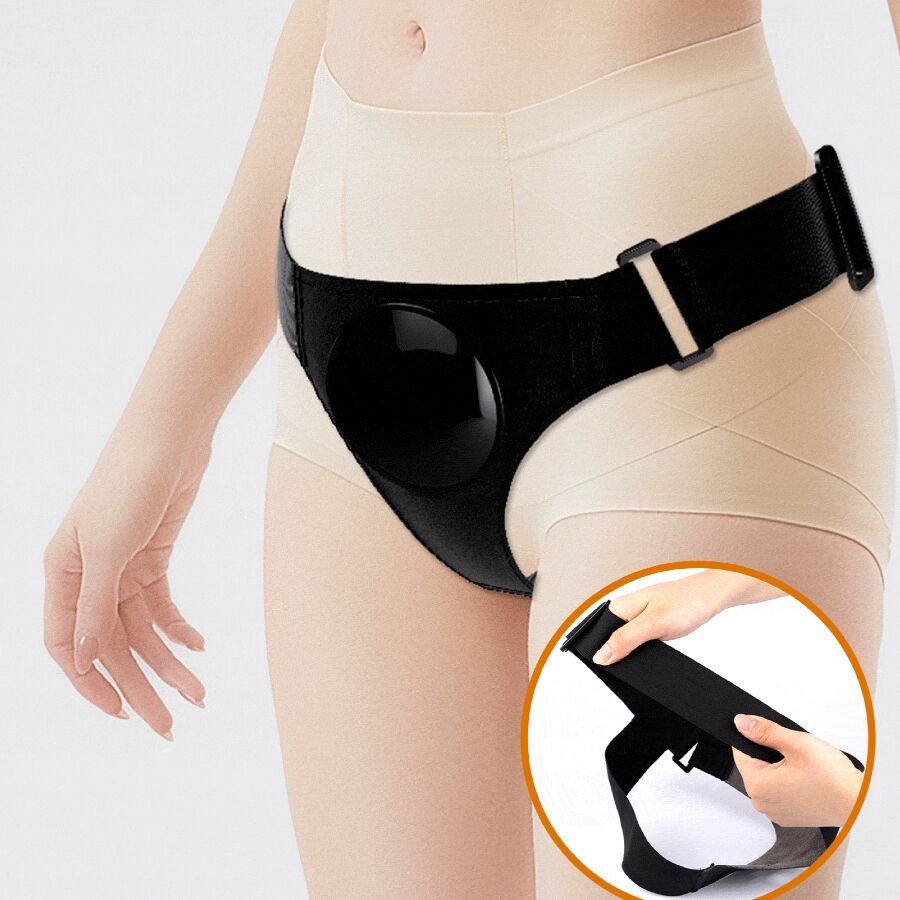 PRETTY LOVE Kyton Universal Harness Briefs med Squirting Dildo 19 cm