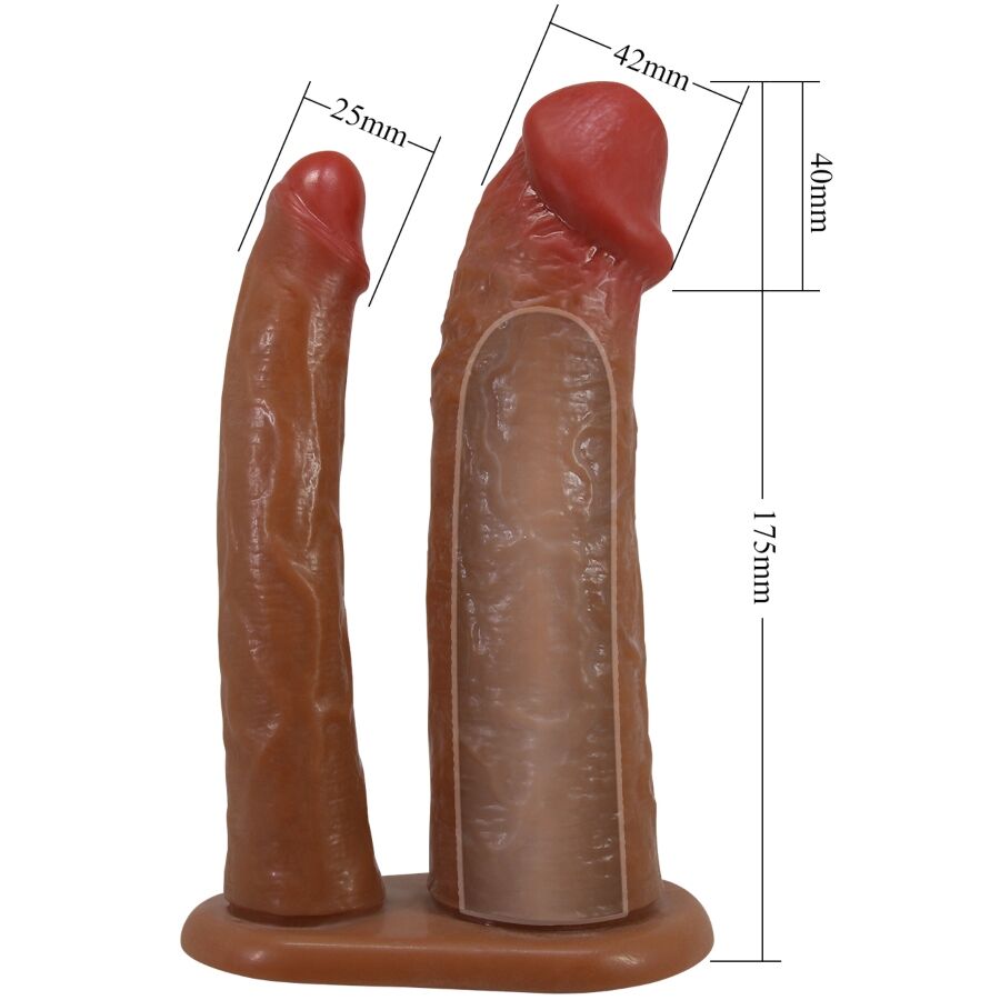PRETTY LOVE Keaven Harness Briefs för dubbel dildo