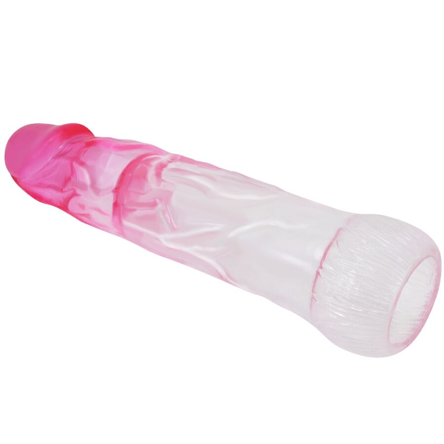 PRETTY LOVE NERON realistisk förlängning för penis i rosa