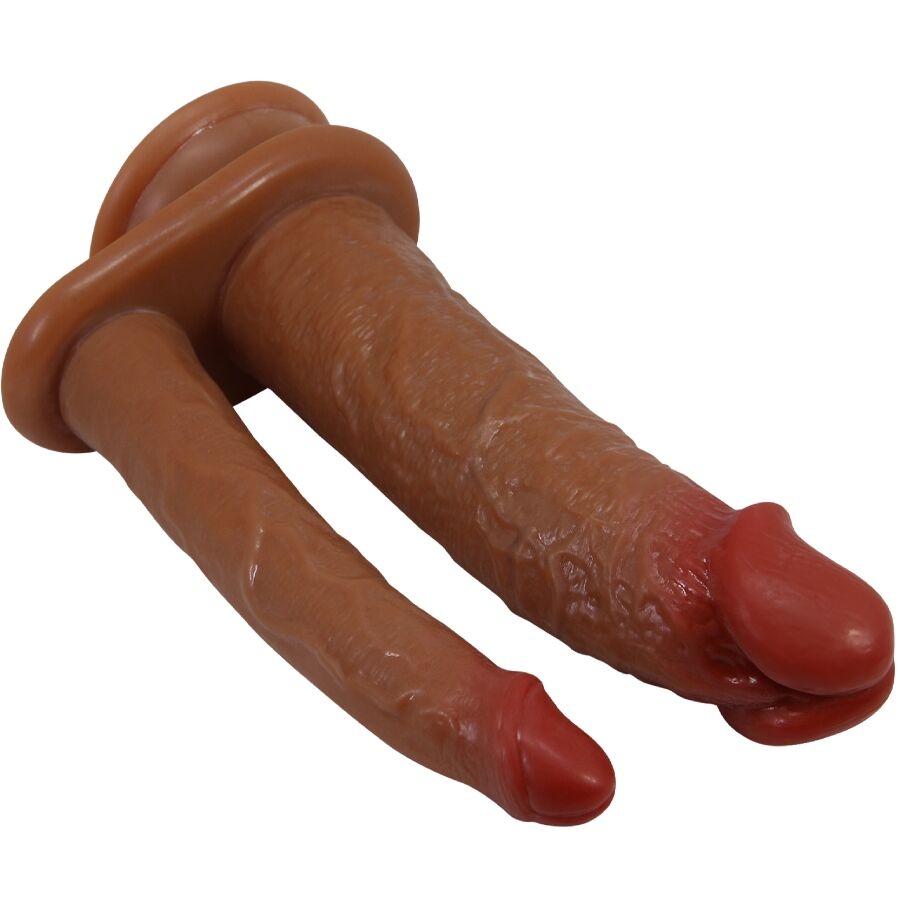 PRETTY LOVE Hulbert dubbeldildo med vibration