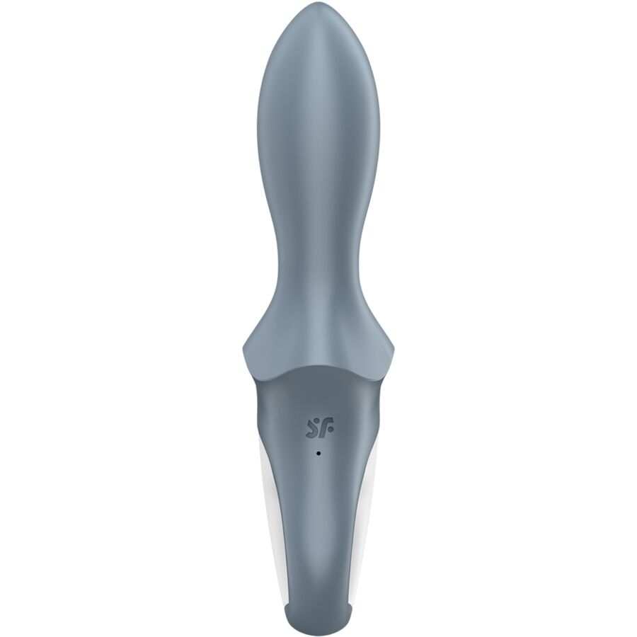 SATISFYER - AIR PUMP BOOTY 1 ANAL INFLATABLE VIBRATOR GRÅ