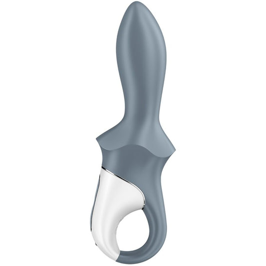SATISFYER - AIR PUMP BOOTY 1 ANAL INFLATABLE VIBRATOR GRÅ