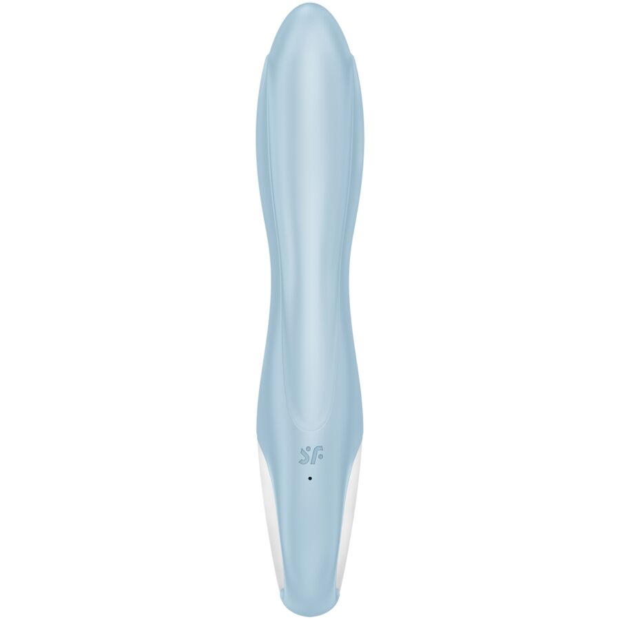 Uppblåsbar kaninvibrator Air Pump Bunny 1 i blå färg