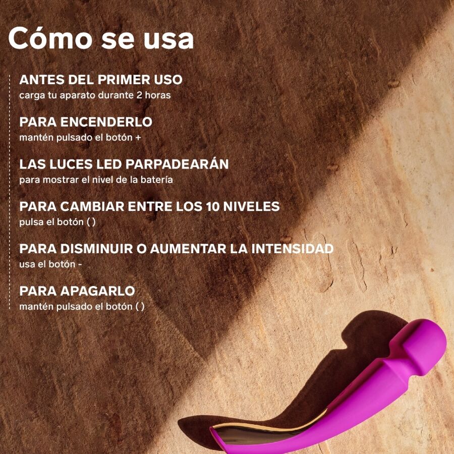 LELO SMART MEDIUM WAND 2 i oceanblå färg