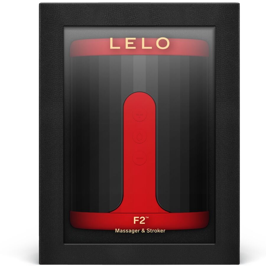 LELO F2S™ Teal manlig masturbator i röd färg
