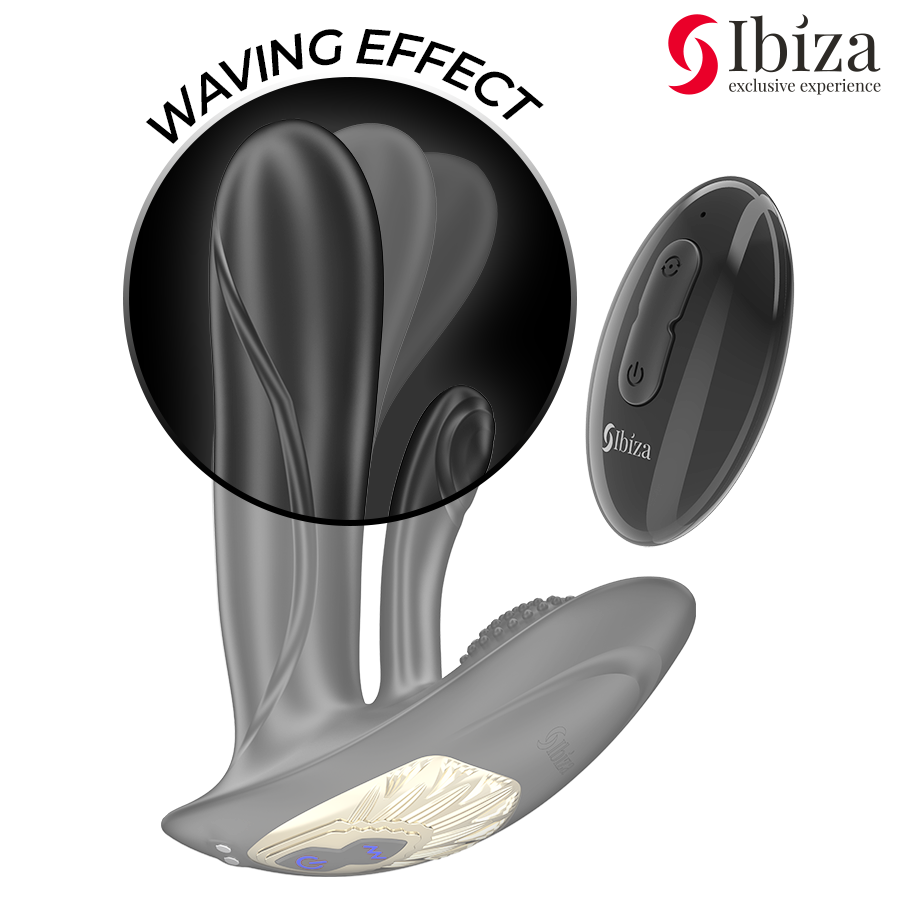 IBIZA - Bärbar vibrator med G-punkt och klitorisstimulering