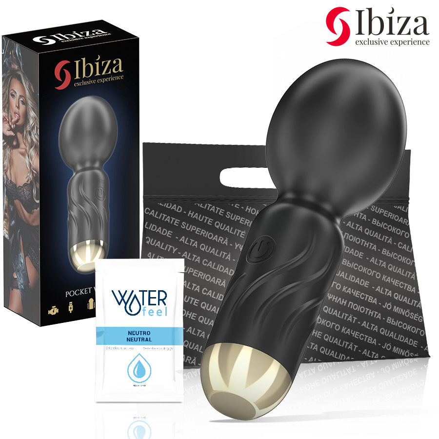 IBIZA Pocket Wand Vibrator