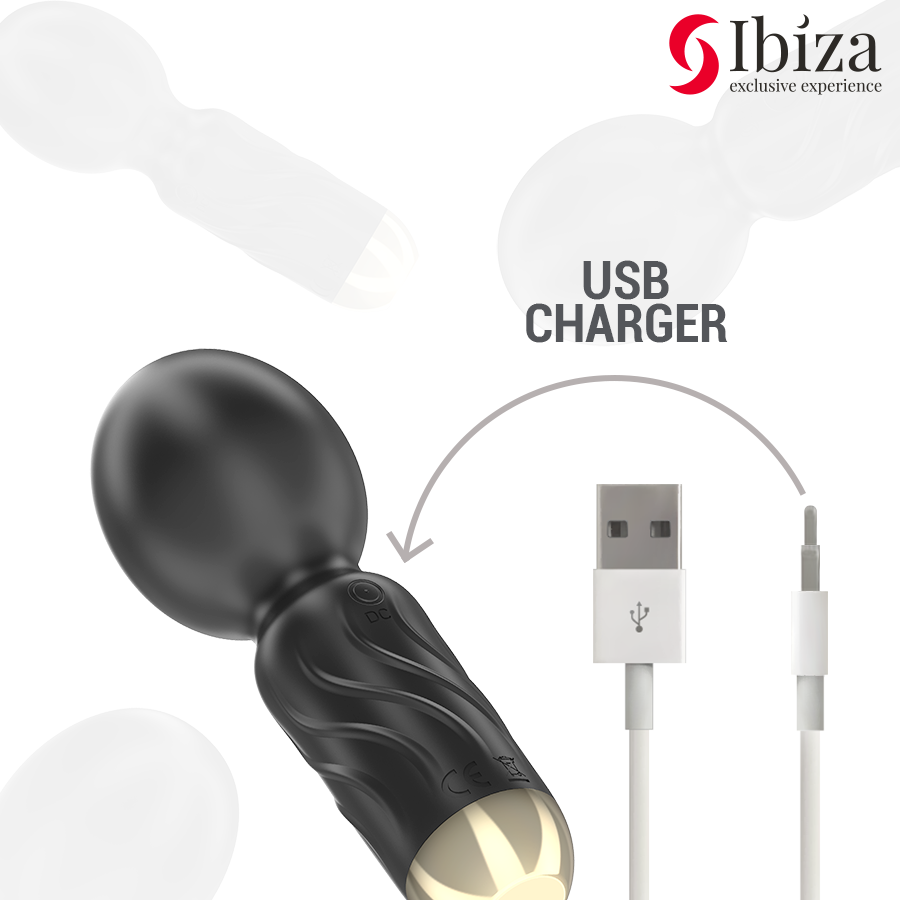 IBIZA Pocket Wand Vibrator