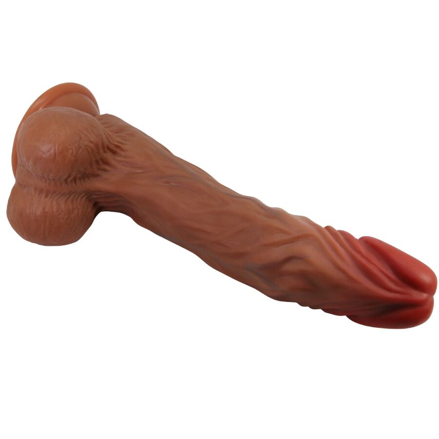 BAILE Calisto realistisk dildo 24 cm köttfärgad