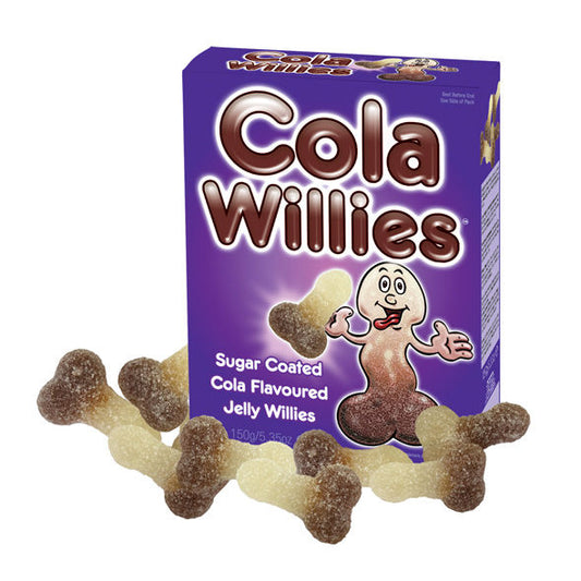Tuggummi i penisform med cola-smak