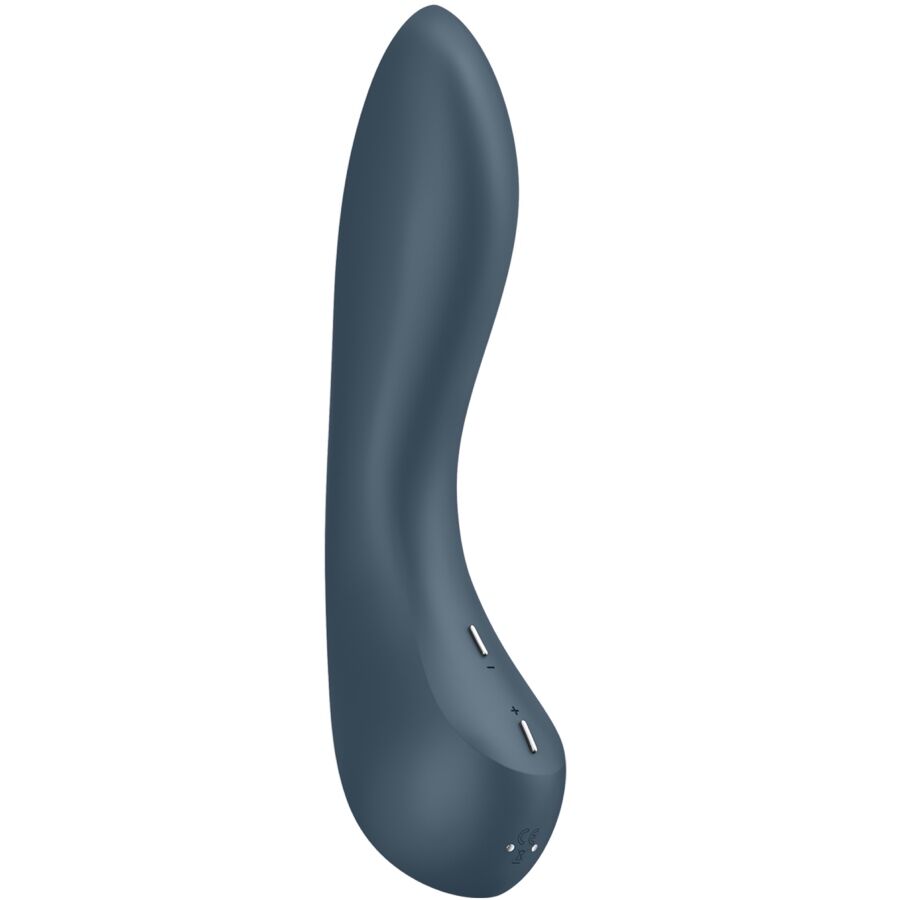G-Spot Wave 4 vibrator i mörkgrå färg