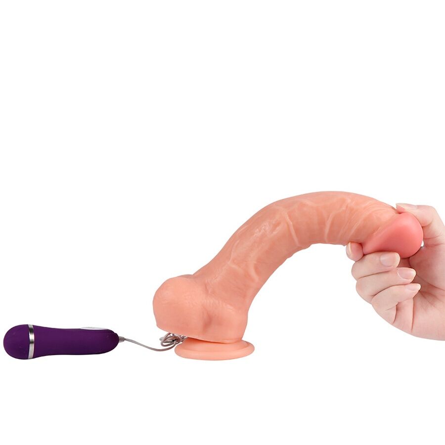 SHEQU Apolo vibrator dildo med fjärrkontroll 24,5 cm
