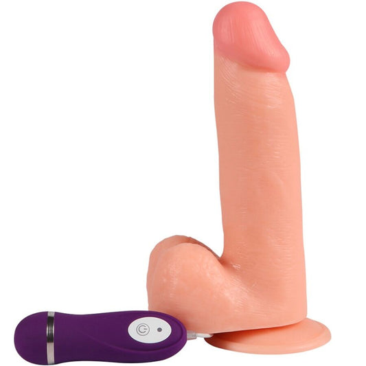 SHEQU vibrerande dildo med fjärrkontroll 20 cm
