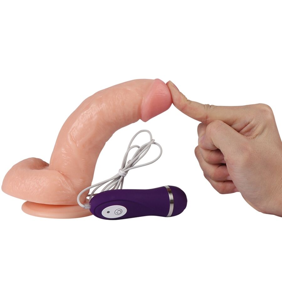 SHEQU - Kassadin Vibrator Dildo med Fjärrkontroll 17,5 cm